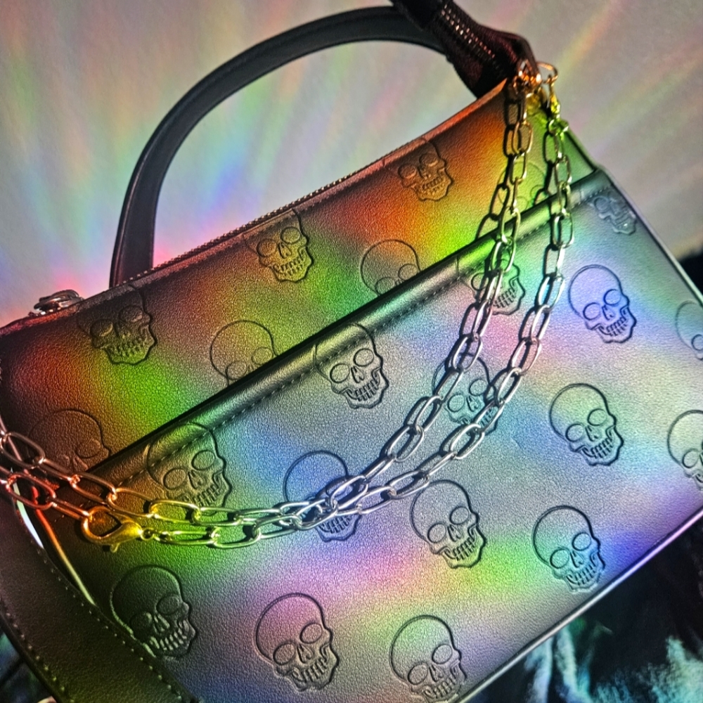 Mad Engine Skull purse